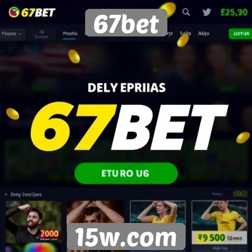 Novidades e promoções do site 67bet